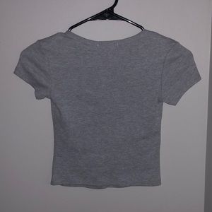 White Fawn Small Gray Shirt.